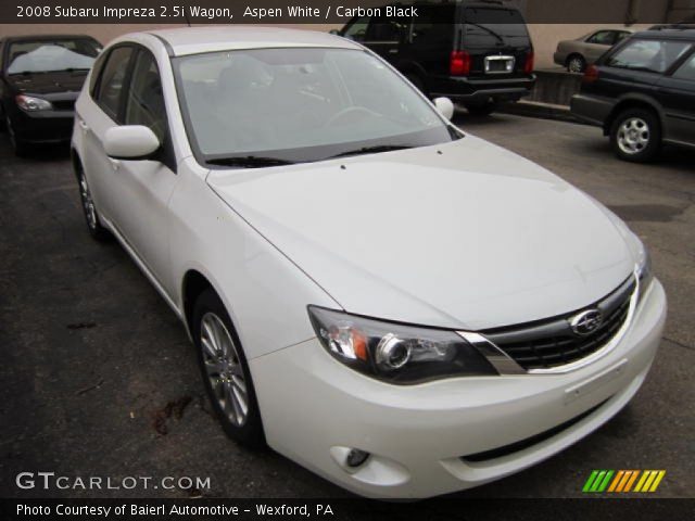 2008 Subaru Impreza 2.5i Wagon in Aspen White
