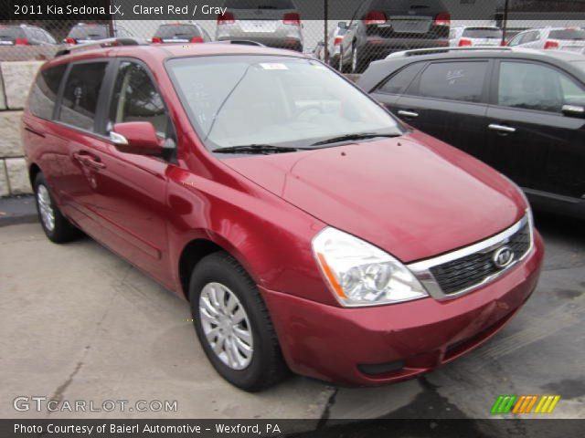 2011 Kia Sedona LX in Claret Red
