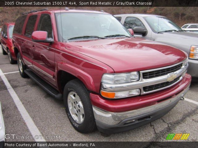 2005 Chevrolet Suburban 1500 LT 4x4 in Sport Red Metallic