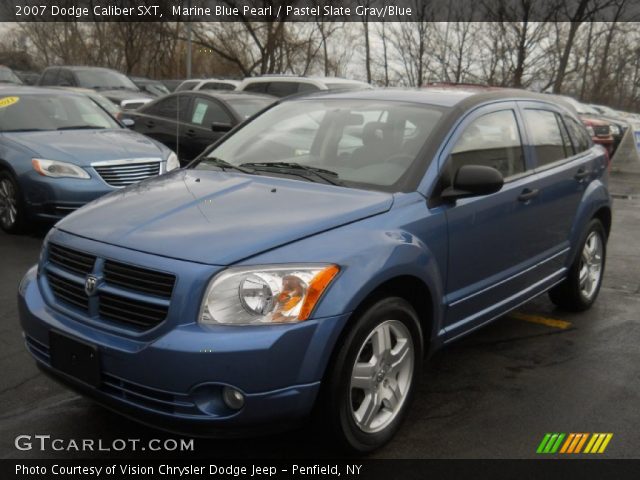 2007 Dodge Caliber SXT in Marine Blue Pearl