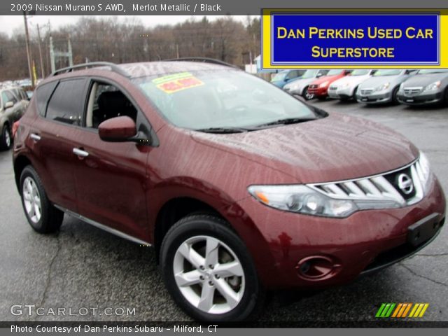 2009 Nissan Murano S AWD in Merlot Metallic