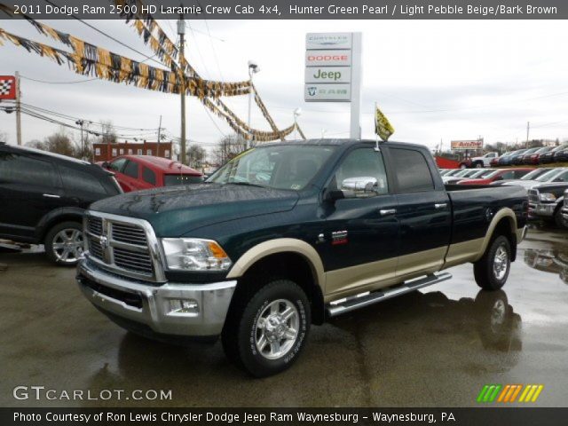2011 Dodge Ram 2500 HD Laramie Crew Cab 4x4 in Hunter Green Pearl