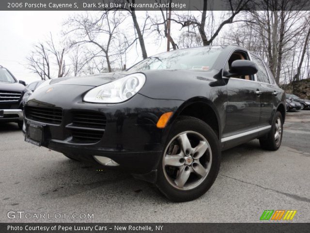 2006 Porsche Cayenne S in Dark Sea Blue