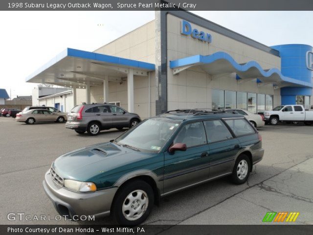 1998 Subaru Legacy Outback Wagon in Spruce Pearl Metallic