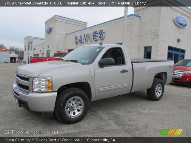 2009 Chevrolet Silverado 1500 LT Regular Cab 4x4 in Silver Birch Metallic