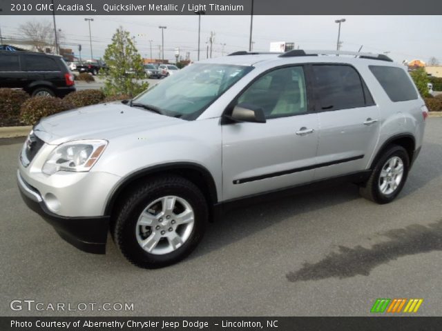 2010 GMC Acadia SL in Quicksilver Metallic