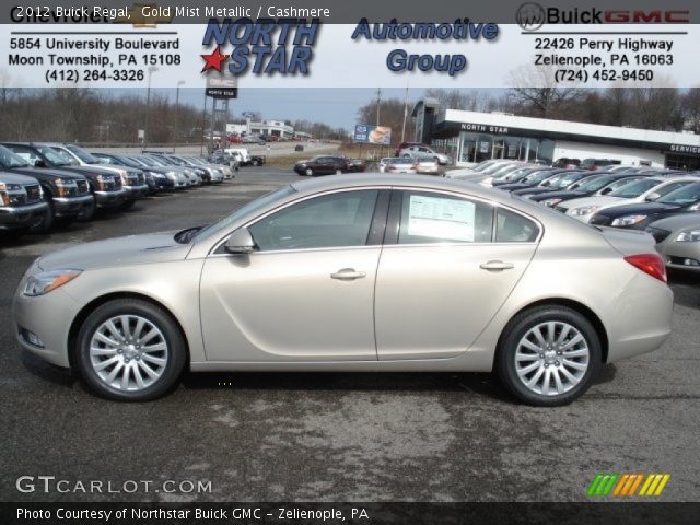 2012 Buick Regal  in Gold Mist Metallic