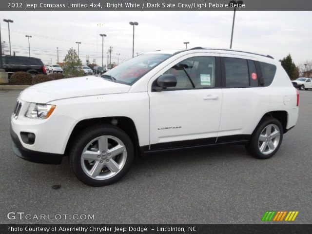 2012 Jeep Compass Limited 4x4 in Bright White