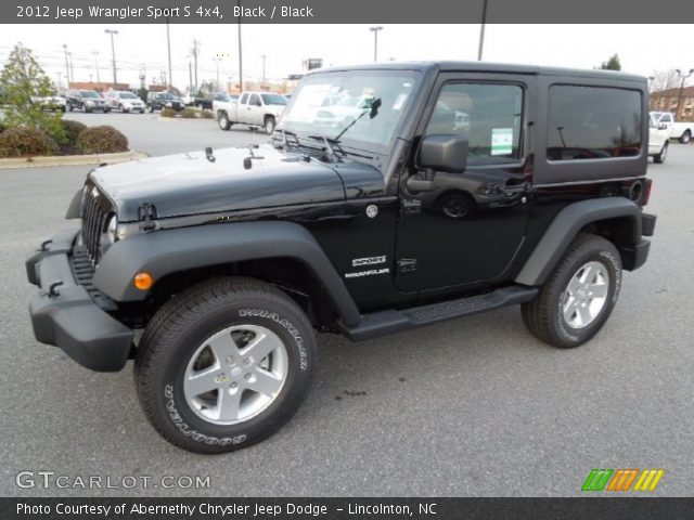 2012 Jeep Wrangler Sport S 4x4 in Black