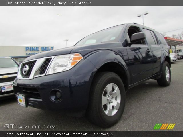 2009 Nissan Pathfinder S 4x4 in Navy Blue