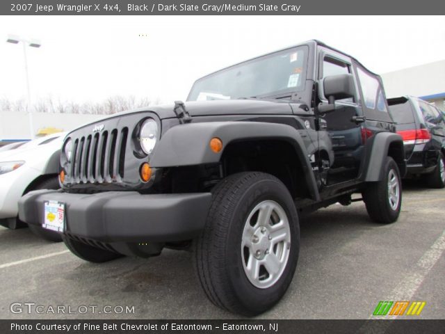 2007 Jeep Wrangler X 4x4 in Black