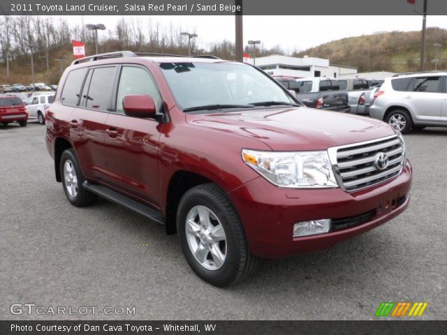 2011 Toyota Land Cruiser  in Salsa Red Pearl
