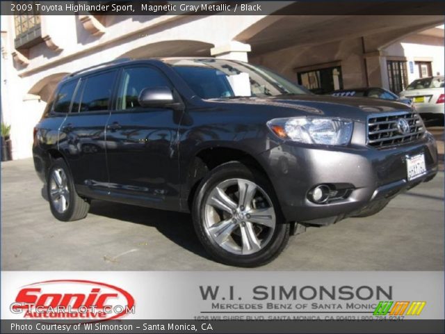2009 Toyota Highlander Sport in Magnetic Gray Metallic