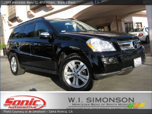 2009 Mercedes-Benz GL 450 4Matic in Black