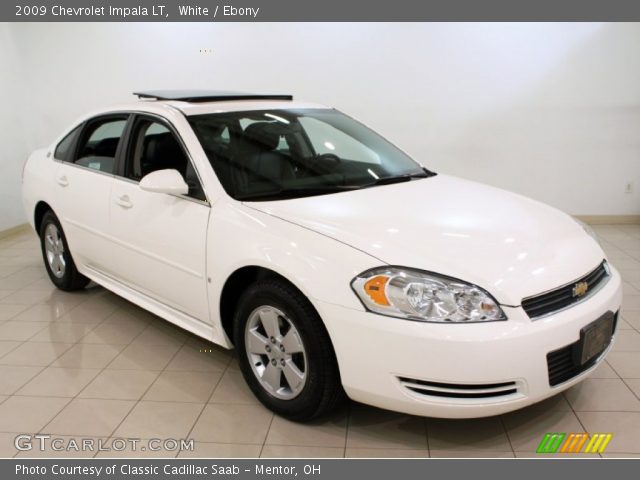 2009 Chevrolet Impala LT in White