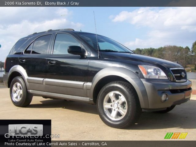 2006 Kia Sorento EX in Ebony Black