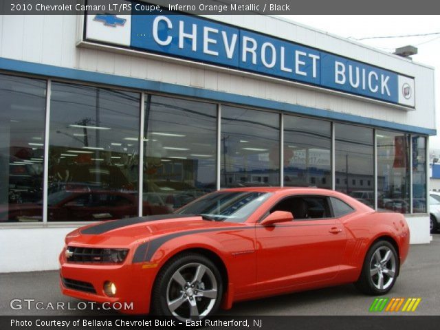 2010 Chevrolet Camaro LT/RS Coupe in Inferno Orange Metallic