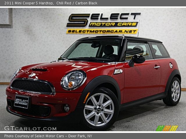 2011 Mini Cooper S Hardtop in Chili Red