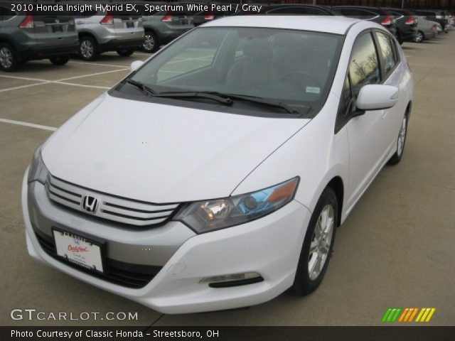 2010 Honda Insight Hybrid EX in Spectrum White Pearl