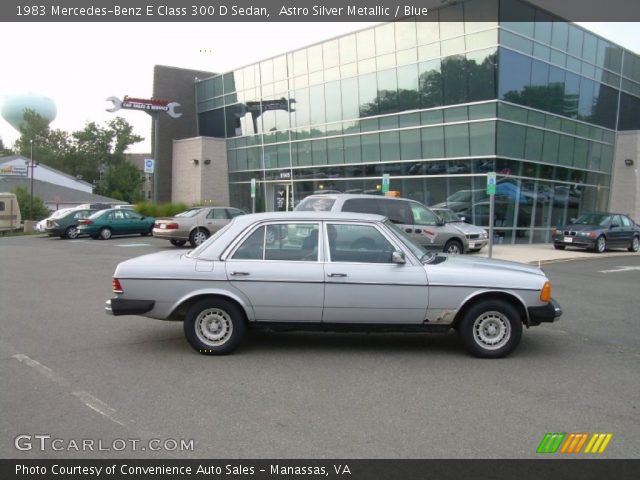 1983 Mercedes-Benz E Class 300 D Sedan in Astro Silver Metallic