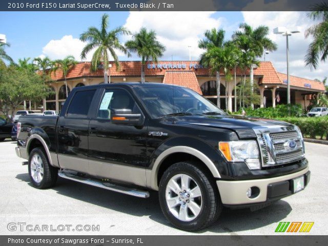 2010 Ford F150 Lariat SuperCrew in Tuxedo Black