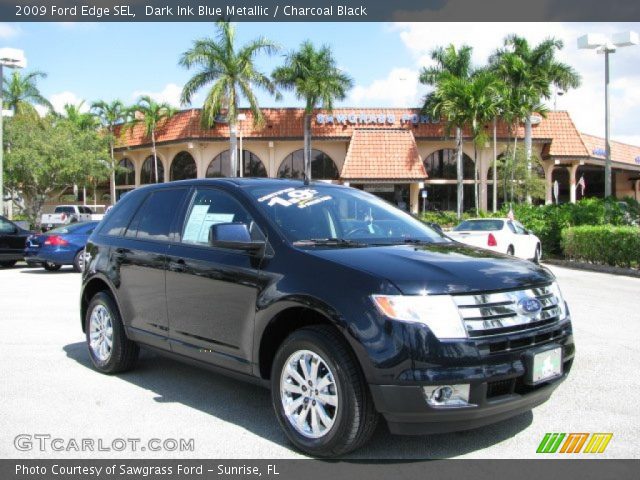 2009 Ford Edge SEL in Dark Ink Blue Metallic