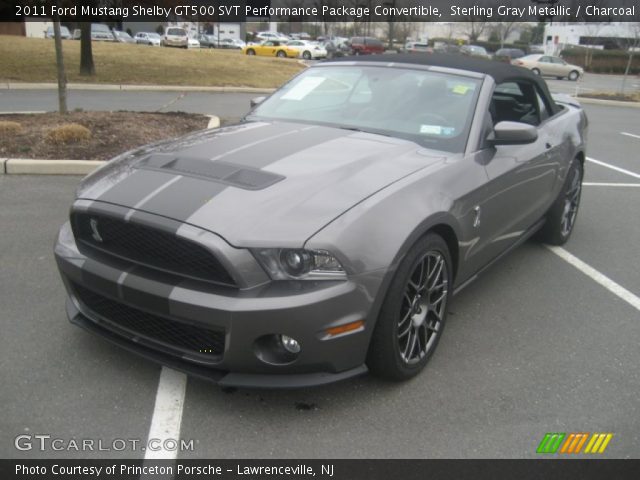 2011 Ford Mustang Shelby GT500 SVT Performance Package Convertible in Sterling Gray Metallic