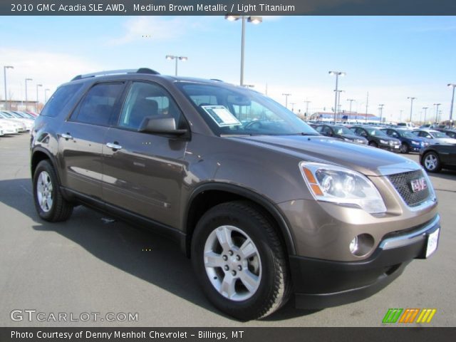2010 GMC Acadia SLE AWD in Medium Brown Metallic