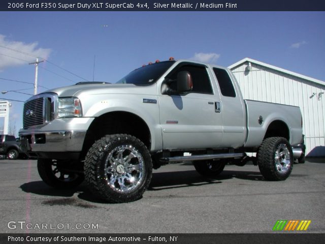 2006 Ford F350 Super Duty XLT SuperCab 4x4 in Silver Metallic