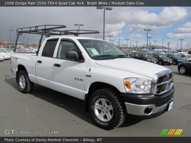 2008 Dodge Ram 1500 TRX4 Quad Cab 4x4 in Bright White