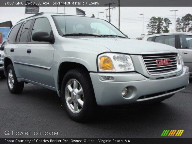 2007 GMC Envoy SLE 4x4 in Silver Mist Metallic