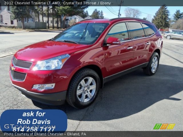 2012 Chevrolet Traverse LT AWD in Crystal Red Tintcoat