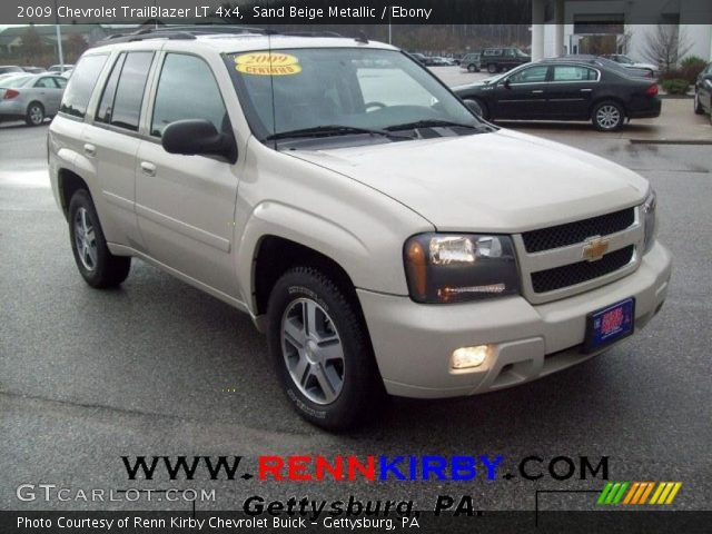 2009 Chevrolet TrailBlazer LT 4x4 in Sand Beige Metallic