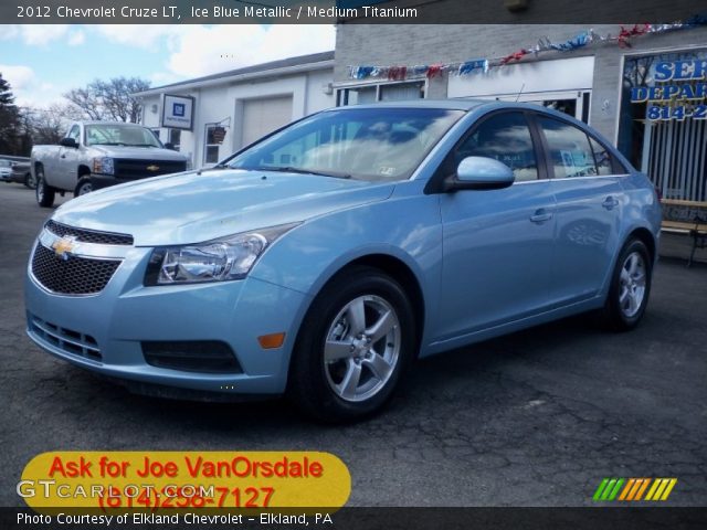 2012 Chevrolet Cruze LT in Ice Blue Metallic