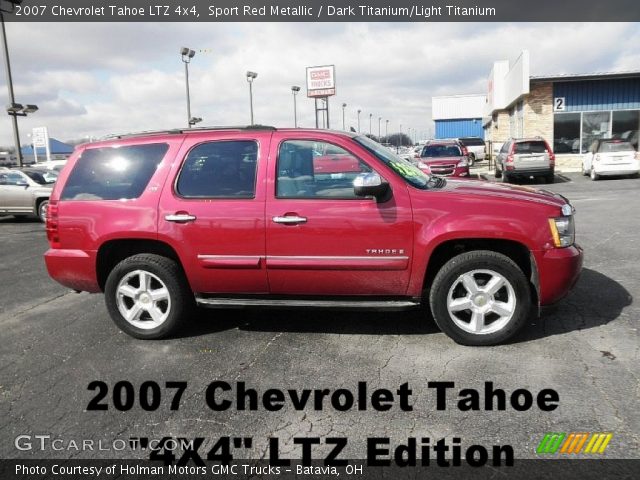 2007 Chevrolet Tahoe LTZ 4x4 in Sport Red Metallic