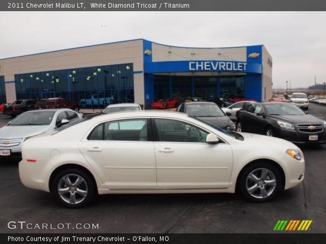 2011 Chevrolet Malibu LT in White Diamond Tricoat