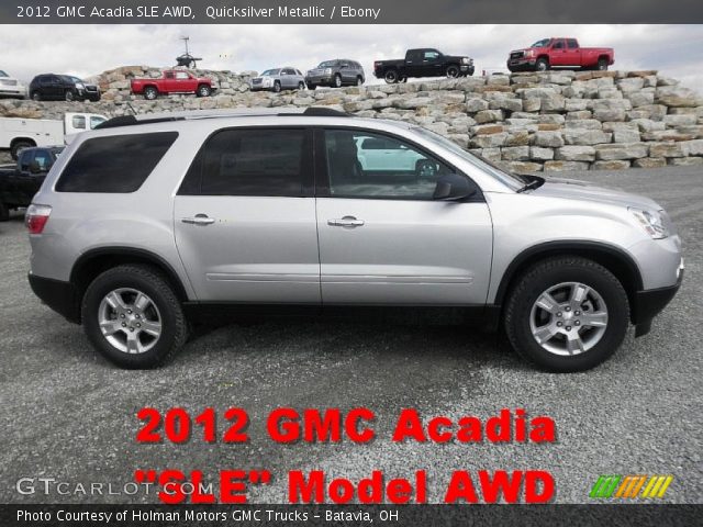 2012 GMC Acadia SLE AWD in Quicksilver Metallic