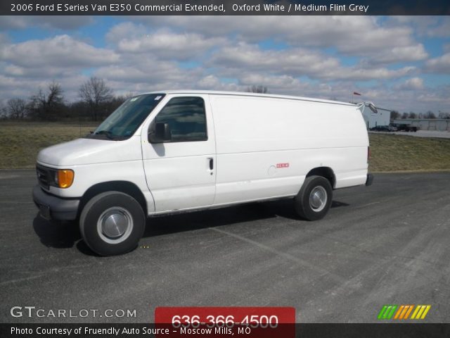 2006 Ford E Series Van E350 Commercial Extended in Oxford White