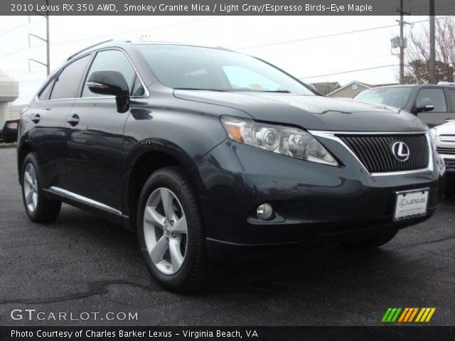 2010 Lexus RX 350 AWD in Smokey Granite Mica