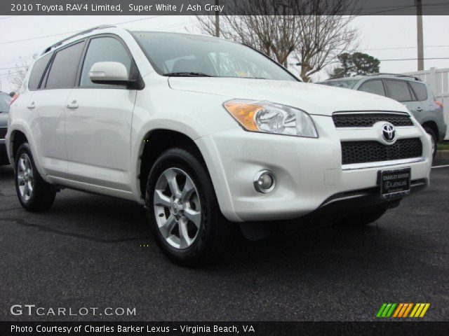 2010 Toyota RAV4 Limited in Super White