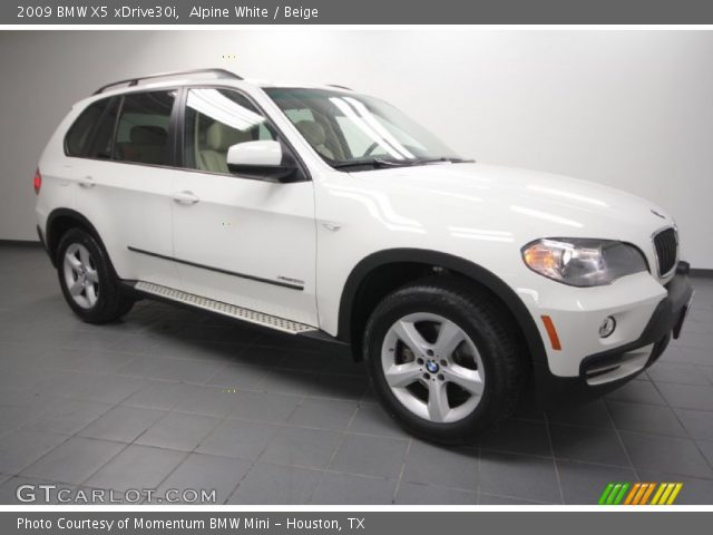 2009 BMW X5 xDrive30i in Alpine White
