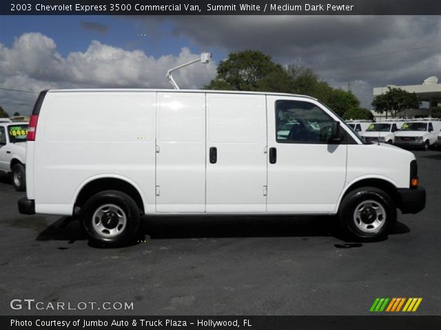 2003 Chevrolet Express 3500 Commercial Van in Summit White