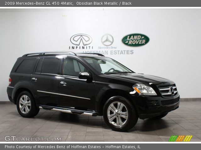 2009 Mercedes-Benz GL 450 4Matic in Obsidian Black Metallic