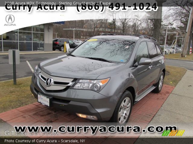 2008 Acura MDX Technology in Sterling Gray Metallic