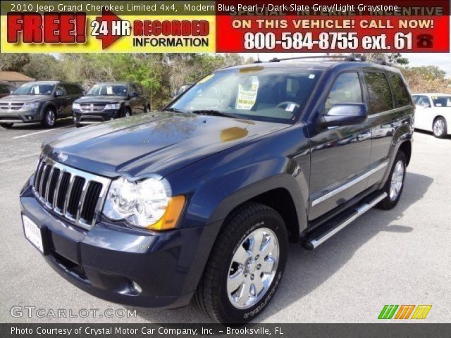 2010 Jeep Grand Cherokee Limited 4x4 in Modern Blue Pearl