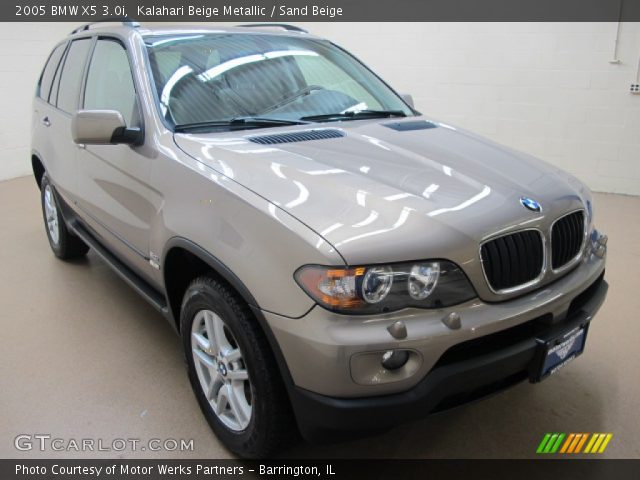 2005 BMW X5 3.0i in Kalahari Beige Metallic
