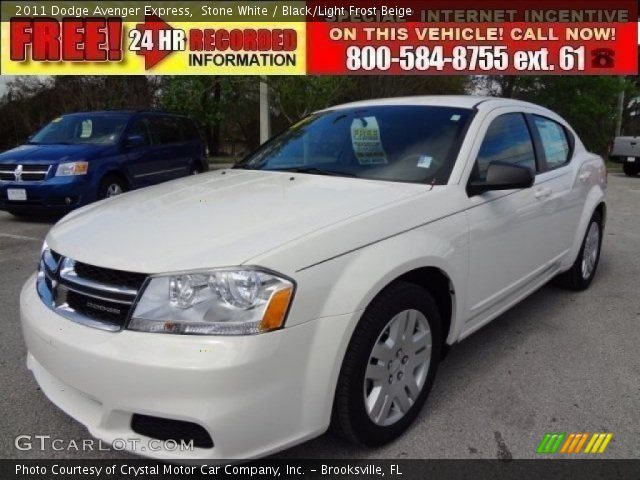 2011 Dodge Avenger Express in Stone White