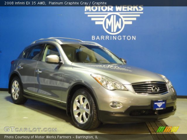 2008 Infiniti EX 35 AWD in Platinum Graphite Gray