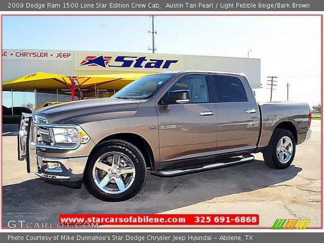 2009 Dodge Ram 1500 Lone Star Edition Crew Cab in Austin Tan Pearl