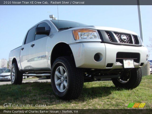 2010 Nissan Titan XE Crew Cab in Radiant Silver